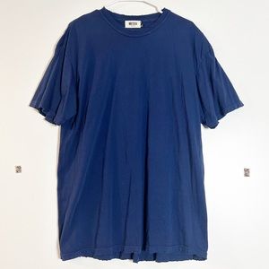 Mintcrew Los Angeles Mens blue short sleeve tee shirt